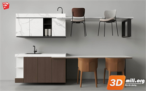 Kitchen island Skp Files